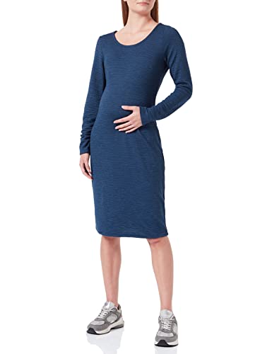 Noppies Damen Dress Zinnia Long Sleeve Kleid, Moonlit Ocean - P985, 44 EU von Noppies