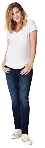 Noppies Damen Otb Slim Mila Comfort Everyday Blue Umstandsjeans, Everyday Blue, 42W 30L EU von Noppies