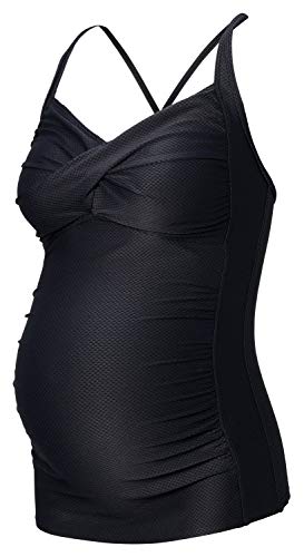 Noppies Damen Tankini Maui Umstandstankini, Schwarz (Black P090), 38 (Herstellergröße: M/L) von Noppies