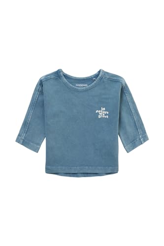 Noppies Langarmshirt Mabank - Farbe: Aegean Blue - Größe: 56 von Noppies