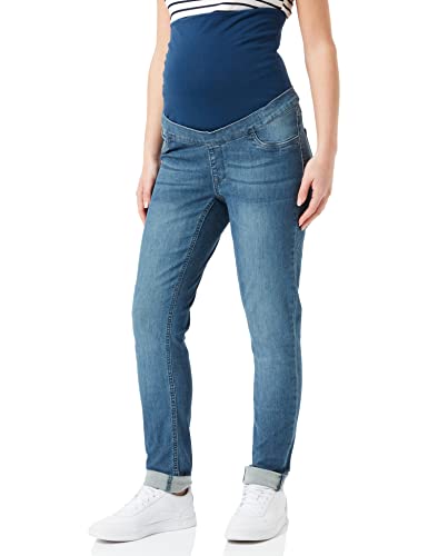 Noppies Maternity Damen Over The Belly Jegging Ella Aged Blue Jeans, Blue-P304, 27 Noppies Maternity Damen Over The Belly Jegging Ella Aged Blue Jeans, Blue-P304, 27 von Noppies