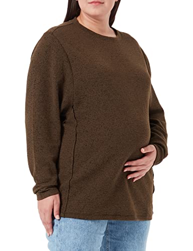 Noppies Maternity Damen Sweater Onarga Nursing Long Sleeve Pullover, Dark olive-P981, L von Noppies