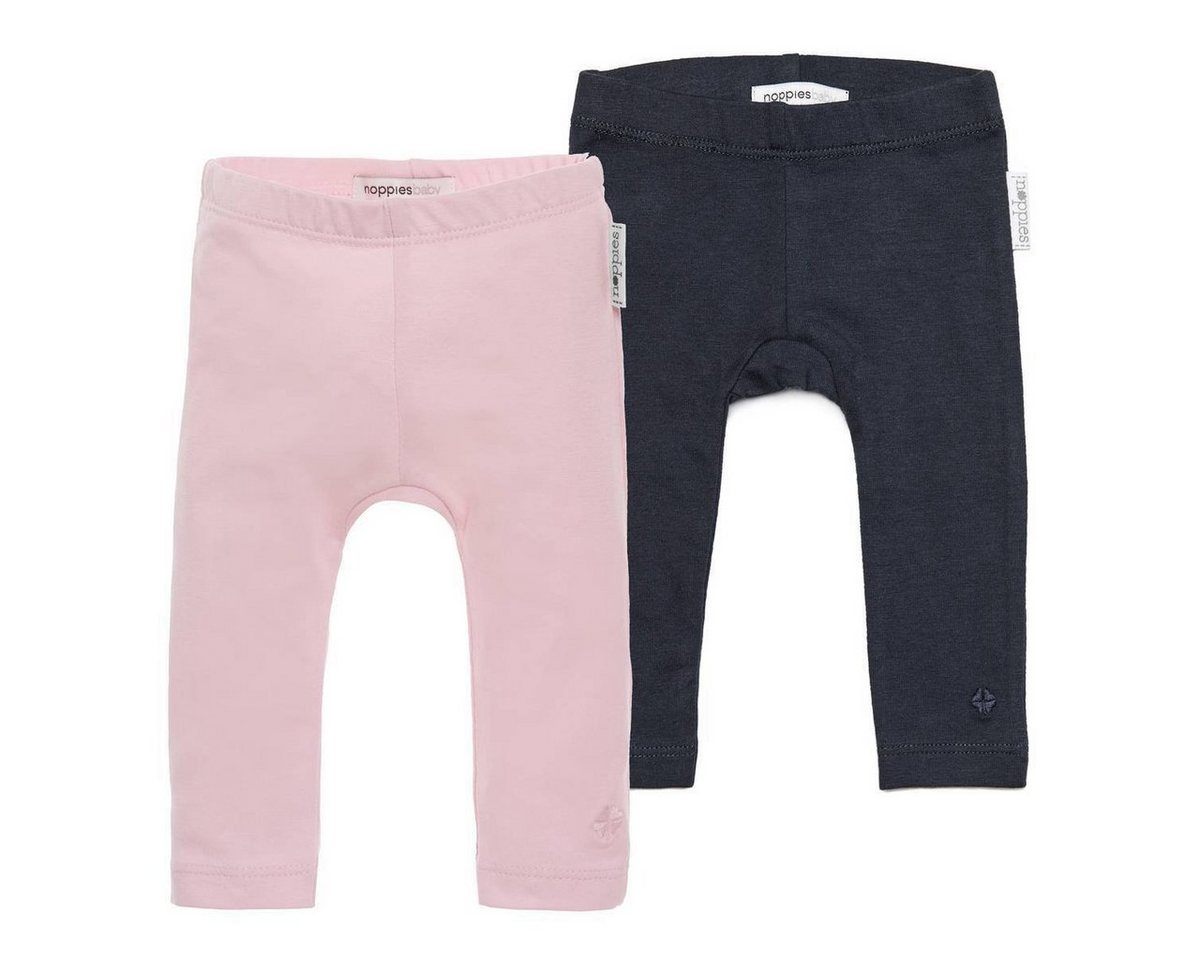 Noppies Stoffhose Baby Leggings, 2er Pack - Naavah, Mädchen, Organic von Noppies