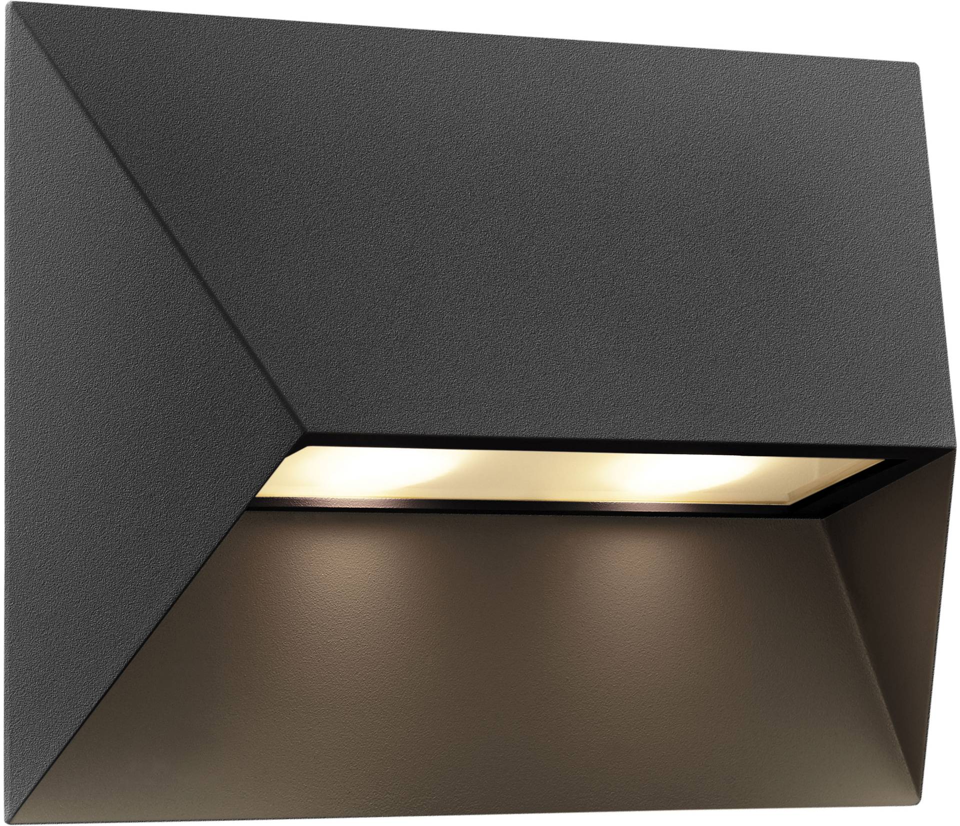 Nordlux Außen-Wandleuchte "Pontio", Architekturdesign, austauschbare Glühbirne, Stabiles Metall-Gehäuse von Nordlux