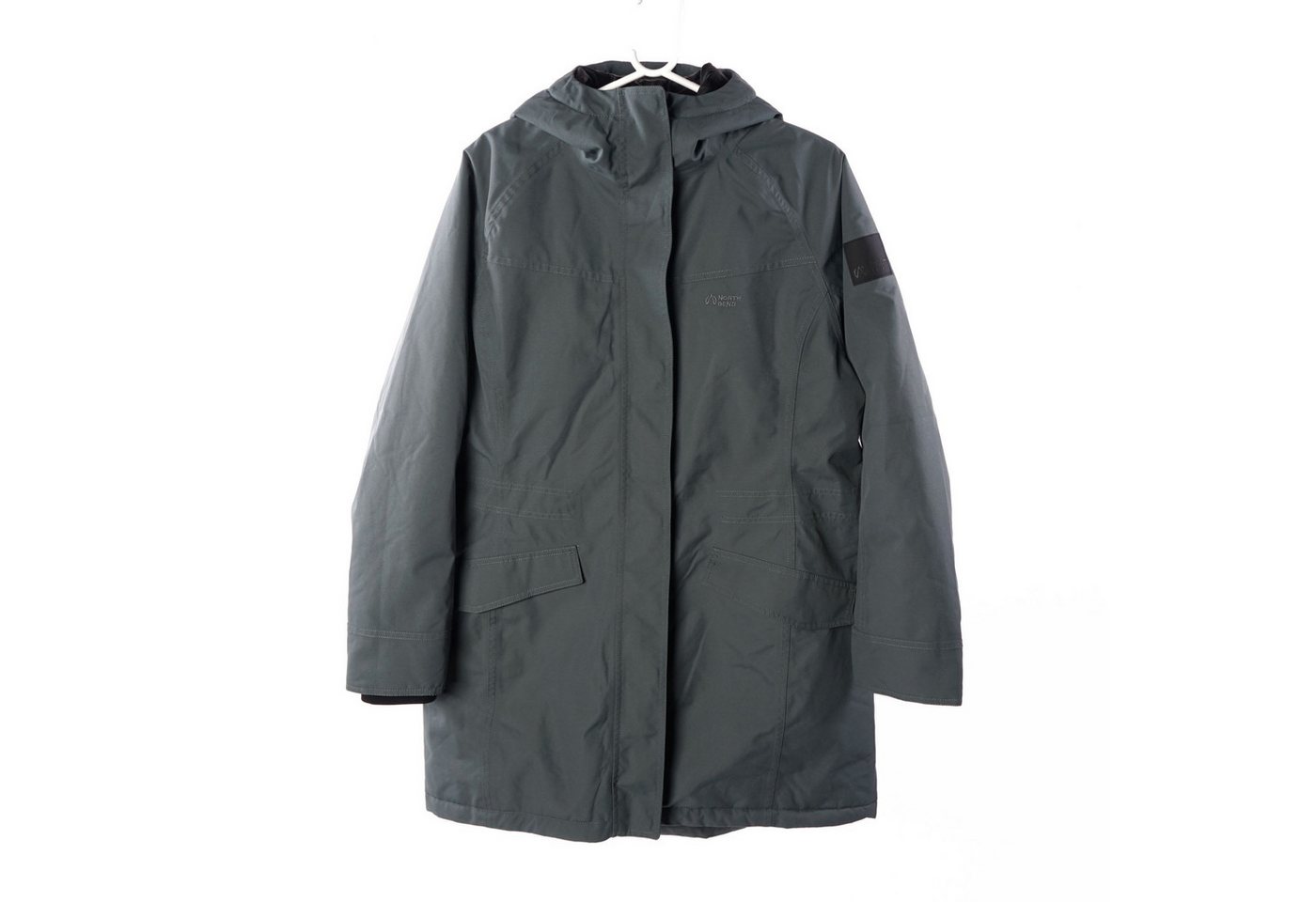 North Bend Outdoorjacke North Bend Damen Winterjacke, City Parka, Grau - North Bend Outdoorjacke North Bend Damen Winterjacke, City Parka, Grau - von North Bend