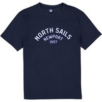 NORTH SAILS Herren T-Shirt blau Baumwolle von North Sails