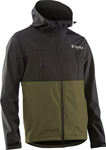 Northwave Herren Easy Out Softshell Jacke, grün, M von Northwave