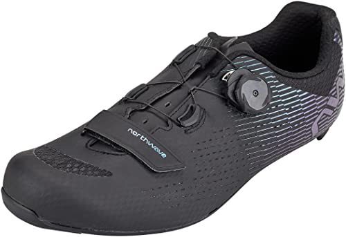 Northwave Storm Carbon 2 Rennradschuhe, Fahrradschuhe, Radschuhe, Schwarz 40 von Northwave