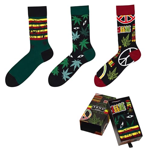 Ntelioglou Gemusterte Atmungsaktive Herren Socken mit Geschenk box | 3-teilige Gemusterte und Bunt Lustige Baumwolle Jungen Socken | Herrensocken Größe 41-46 Ntelioglou Gemusterte Atmungsaktive Herren Socken mit Geschenk box | 3-teilige Gemusterte und Bunt Lustige Baumwolle Jungen Socken | Herrensocken Größe 41-46 von Ntelioglou