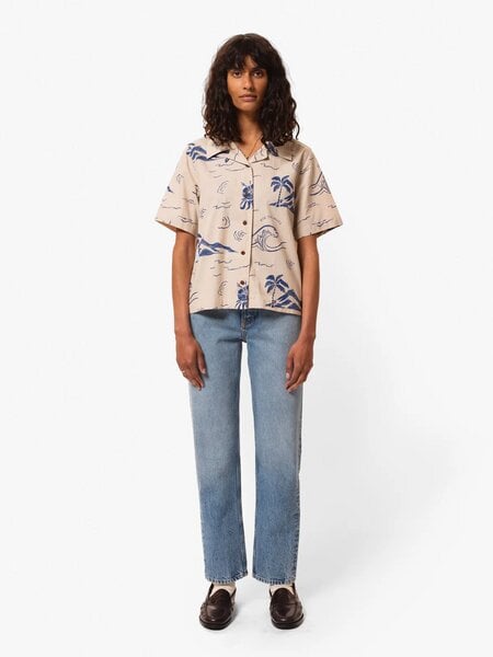 Nudie Jeans Moa Waves Bluse von Nudie Jeans