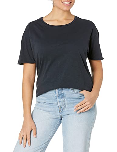 Nudie Jeans Unisex-Erwachsene Roger Slub T-Shirt, Navy, X-Small von Nudie Jeans