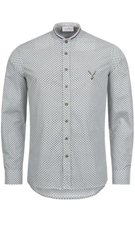 Nübler Trachtenhemd Herren - Langarm Hemden im Landhausstil, Regular Fit mit Ärmeln zum Hochkrempeln - Moderne bayrische Tracht, Johann Weiß-Grün, Größe:XXL Nübler Trachtenhemd Herren - Langarm Hemden im Landhausstil, Regular Fit mit Ärmeln zum Hochkrempeln - Moderne bayrische Tracht, Johann Weiß-Grün, Größe:XXL von Nübler