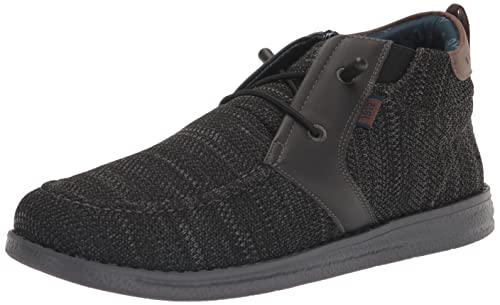 Nunn Bush Brewski Knit 2.0 Herren-Stiefel, Mokassin-Zehenbereich, Chukka, athletisch inspiriert, Knöchel, Schwarz Multi, 41 EU von Nunn Bush