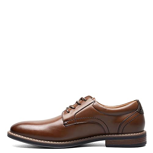 Nunn Bush Herren Centro Flex Plain Toe Oxford, Cognac, 9 Wide von Nunn Bush