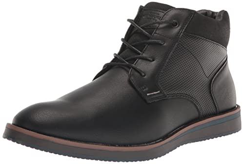 Nunn Bush Herren Dc Circuit Plain Toe Chukka Boot mit Memory-Schaum, Schwarz, 41.5 EU von Nunn Bush