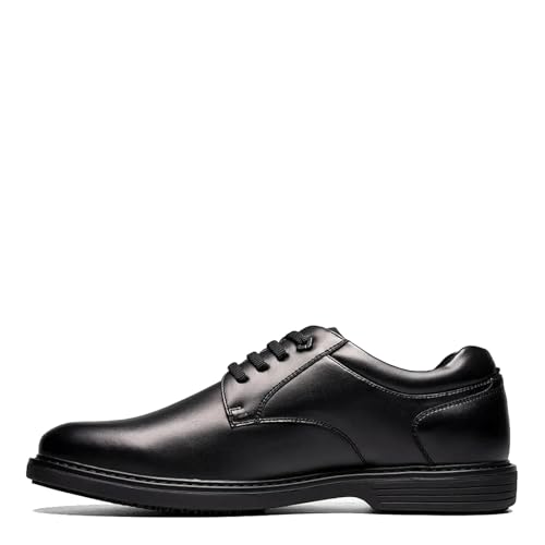 Nunn Bush Herren Wade Work Plain Toe Oxford, Schwarz, 43 EU von Nunn Bush