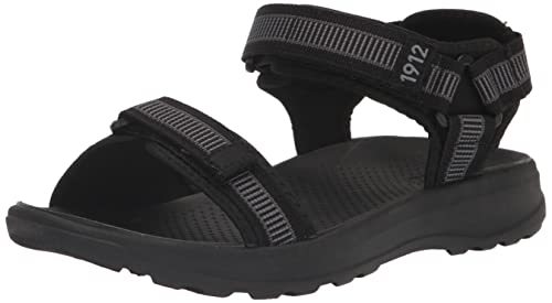 Nunn Bush Huck Sport Leichte Sport-Sandalen für Herren, Outdoor, Wandern und Trail, Schwarz, 47 EU von Nunn Bush