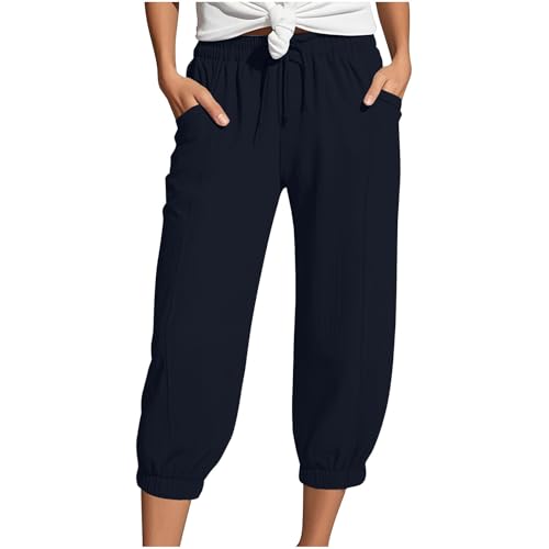 Nuoke Shorts Damen Musselin Hose Sommerhose Damen Leicht Sommer Leinen Shorts 2025 Beach Kurze Hosen Mit Taschen Stoffhose Kleid Stretch Gerades Bein Kordelzug Leinenhose Bluse Nuoke Shorts Damen Musselin Hose Sommerhose Damen Leicht Sommer Leinen Shorts 2025 Beach Kurze Hosen Mit Taschen Stoffhose Kleid Stretch Gerades Bein Kordelzug Leinenhose Bluse von Nuoke