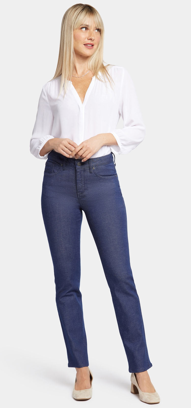 Sheri Slim Jeans Dark Blue IndigoLast™ Denim | Endless Blue von Nydj