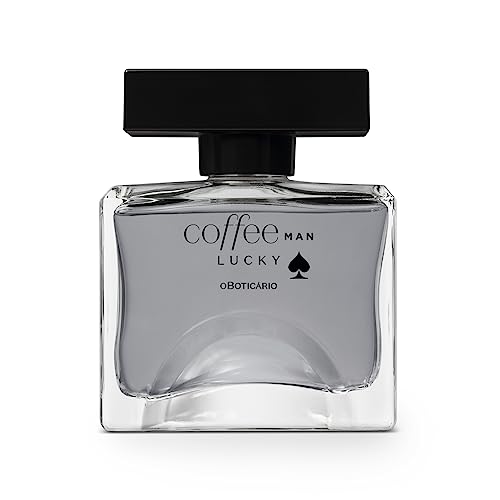 O Boticário Coffee Man Lucky Eau de Toilette EDT, Eau de Toilette für Herren, Duft Amadeirado Fougére Amber, Patschuli und schwarzer Pfeffer 90 ml von O Boticário