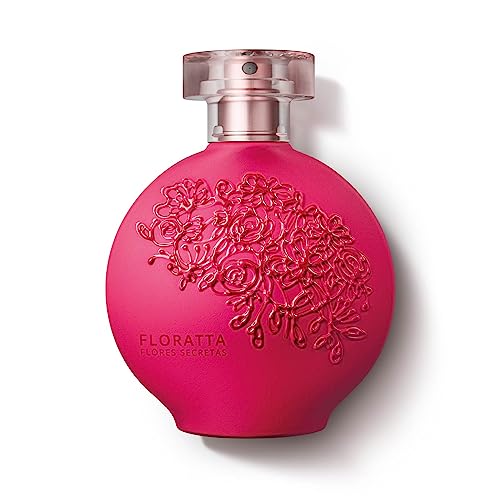 O Boticário Floratta Secret Flowers Eau de Toilette EDT, Damenparfüm, blumig, fruchtig, Feige und Grapefruit, 75 ml von O Boticário