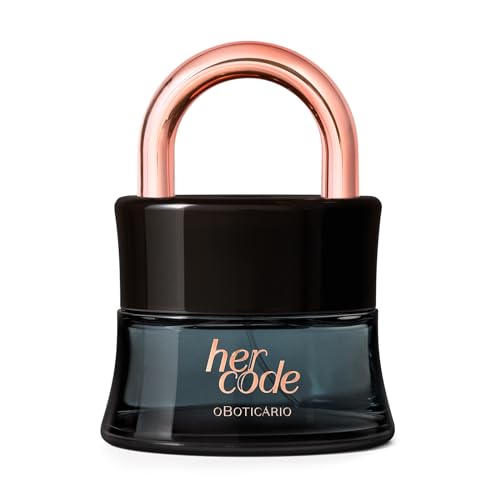 O Boticário Her Code Eau de Parfum EDP für Damen, sinnlicher Duft, fruchtig, Kirsche, Jasmin, Sandelholz, 50 ml von O Boticário