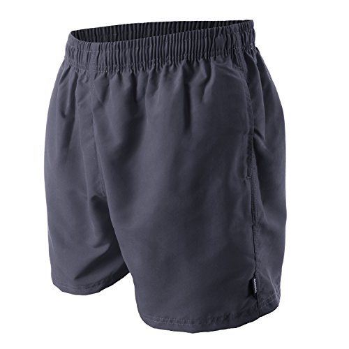 OAHOO Herren Badeshorts (1 Stück) Badehose mit Mesh-Futter und Taschen - Graphit 3XL von OAHOO