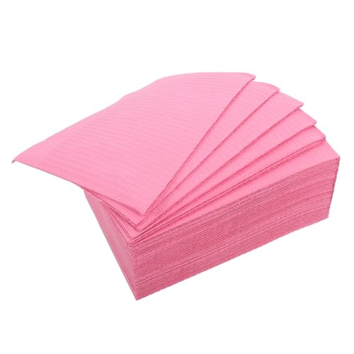 OATIPHO 125 Stück Dichtung Reinigen Spannbettlaken Tischdecke Bettwäsche Nageltischunterlage Tischlätzchen Zahnärztliche Versorgung Tattoos-lätzchen Zellstoff Rosa OATIPHO 125 Stück Dichtung Reinigen Spannbettlaken Tischdecke Bettwäsche Nageltischunterlage Tischlätzchen Zahnärztliche Versorgung Tattoos-lätzchen Zellstoff Rosa von OATIPHO
