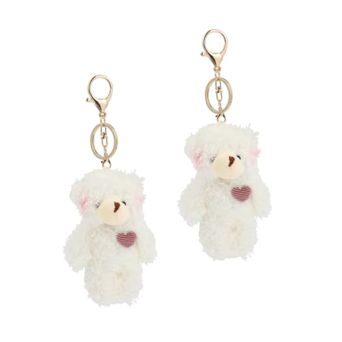OATIPHO 2stücke Niedliche Plüsch Schlüsselanhänger Mit Herz-Design Für Handtaschen Und Rucksäcke Als Für Freunde Dekoration OATIPHO 2stücke Niedliche Plüsch Schlüsselanhänger Mit Herz-Design Für Handtaschen Und Rucksäcke Als Für Freunde Dekoration von OATIPHO