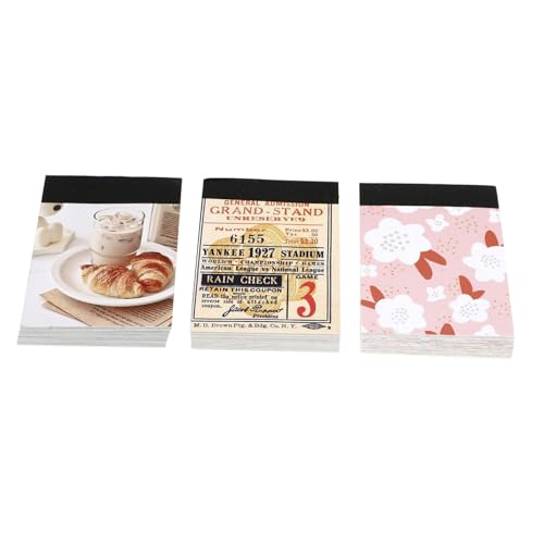 OATIPHO Scrapbooking-aufkleberpaket 3 Stück Für Planer Notizbuch Tagebuch Notizbuch Papier Notizbuch Bunte Collage Hintergrundaufkleber Zufälliger Stil OATIPHO Scrapbooking-aufkleberpaket 3 Stück Für Planer Notizbuch Tagebuch Notizbuch Papier Notizbuch Bunte Collage Hintergrundaufkleber Zufälliger Stil von OATIPHO