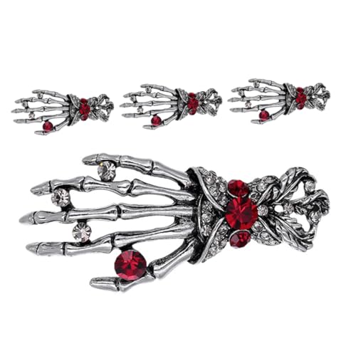 OATIPHO 4 Teilige Retro Strassbrosche Dekorative Anstecknadeln Für Jacken Hemden Schals Und Rucksäcke – Einzigartige Accessoires Im Punk Stil Für Männer Und Frauen OATIPHO 4 Teilige Retro Strassbrosche Dekorative Anstecknadeln Für Jacken Hemden Schals Und Rucksäcke – Einzigartige Accessoires Im Punk Stil Für Männer Und Frauen von OATIPHO