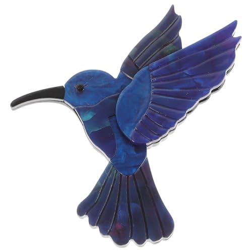 OATIPHO Kolibri-Brosche Acryl-Kolibri-Anstecknadel Tierbrosche Vogel-Anstecknadel Für Vogelkostümschmuck Kolibri-Geschenke von OATIPHO