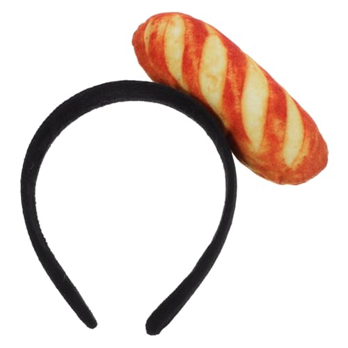 OATIPHO Mini-Food-Hut Stirnbänder Haarreifen In Brotform Mini-Brot-Food-Kopfbedeckung Lustiges Food-Kostüm Partyzubehör von OATIPHO