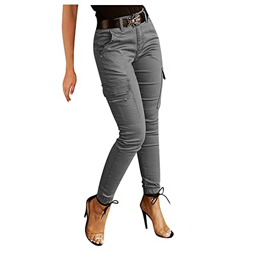 Cargohose Damen High Waist Cargo Pants Skinny Fit Arbeitshose Stretch Cargo Leggings Hose Mit Taschen Skinny Hosen Gummibund Seitentaschen Mädchen Sportleggins Cargo Motorradhose Biker Pants S-Xxl Cargohose Damen High Waist Cargo Pants Skinny Fit Arbeitshose Stretch Cargo Leggings Hose Mit Taschen Skinny Hosen Gummibund Seitentaschen Mädchen Sportleggins Cargo Motorradhose Biker Pants S-Xxl von OBiQuzz