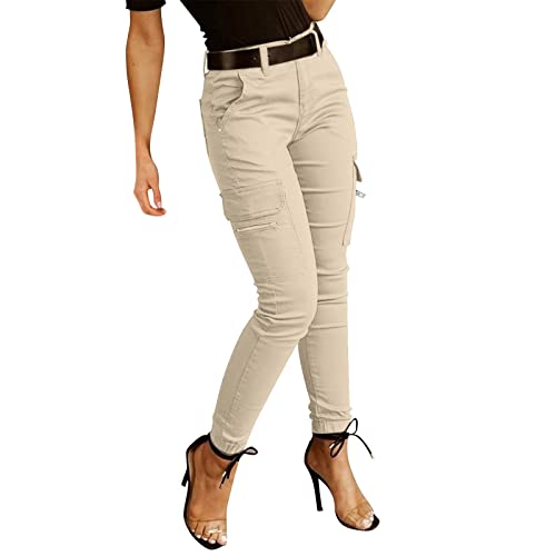 Cargohose Damen High Waist Cargo Pants Skinny Fit Arbeitshose Stretch Cargo Leggings Hose Mit Taschen Skinny Hosen Gummibund Seitentaschen Mädchen Sportleggins Cargo Motorradhose Biker Pants S-Xxl Cargohose Damen High Waist Cargo Pants Skinny Fit Arbeitshose Stretch Cargo Leggings Hose Mit Taschen Skinny Hosen Gummibund Seitentaschen Mädchen Sportleggins Cargo Motorradhose Biker Pants S-Xxl von OBiQuzz