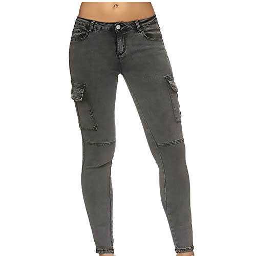 Cargohose Damen High Waist Cargo Pants Skinny Fit Arbeitshose Stretch Cargo Leggings Hose Mit Taschen Skinny Hosen Mädchen Sportleggins Cargo Motorradhose Biker Pants Retro Jeggings Streetwear Cargohose Damen High Waist Cargo Pants Skinny Fit Arbeitshose Stretch Cargo Leggings Hose Mit Taschen Skinny Hosen Mädchen Sportleggins Cargo Motorradhose Biker Pants Retro Jeggings Streetwear von OBiQuzz