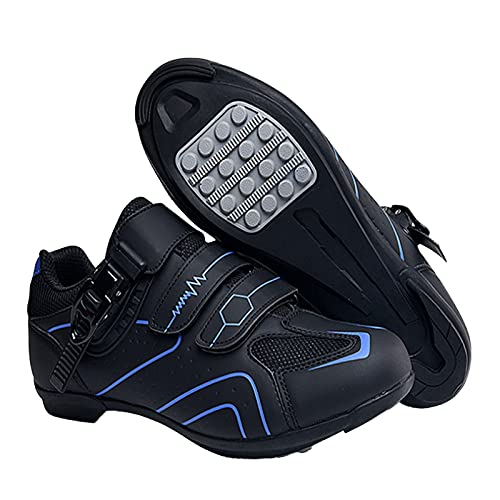 Fahrradschuhe Herren Damen Rennradschuhe Mtb Radschuhe Kompatibel Mit Look Spd Spd-Sl Delta Lock Pedal Reitschuhe Reitschuhe Mountainbike Schuhe Kompatibel Mit Peloton Schuhen Rennrad Schuhe Gr.37-46 von OBiQuzz