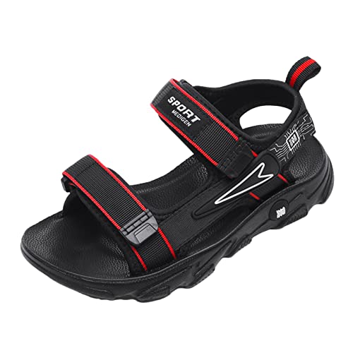 OBiQuzz Sandalen Kinder Trekking - Wanderschuhe Rutschfest Sommerschuhe Peeptoe Kindersandalen Bequem Flache Trekkingsandalen Luftkissen Sportsandalen Joggen Barfußschuhe Wasser Badesandalen von OBiQuzz