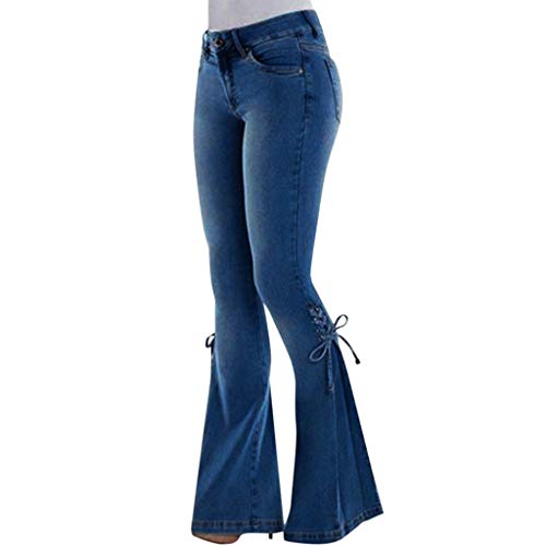Schlagjeans Damen Stretch Bootcut Jeanhose Slim Fit Schlaghose Mit Kordelzug Stretch Skinny Denim Jeans Low Waist Elegant Flared Jeans Hüftjeans Breite Straight Leg Röhrenjeans Damenhose Jeanshosen Schlagjeans Damen Stretch Bootcut Jeanhose Slim Fit Schlaghose Mit Kordelzug Stretch Skinny Denim Jeans Low Waist Elegant Flared Jeans Hüftjeans Breite Straight Leg Röhrenjeans Damenhose Jeanshosen von OBiQuzz