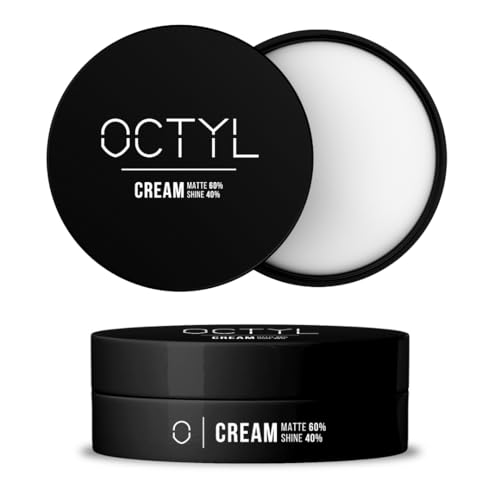 OCTYL - Cream | Professionelles Haarstyling Creme Wachs | Mittelstarker Halt | Haarwachs für Männer | 80g von OCTYL 100% MADE BY OCHE FOR YOU