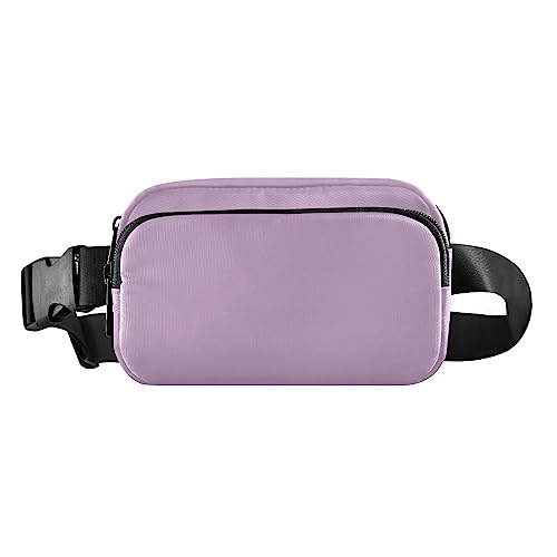 Opera Mauve Gürteltaschen Bauchtaschen für Damen Herren überall Gürteltasche mit verstellbarem Riemen, Flieder von ODAWA