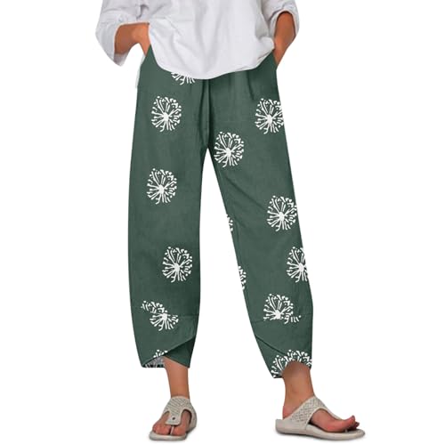 ODJOY-FAN Damen Sommerhose Große Größen Stretch Leicht Lockere Luftig Freizeithose Mit 2 Taschen High Waist Freizeithose Baggy Yogahose Haremshose Strandhose Elegant Leicht Lässige Palazzo Hose ODJOY-FAN Damen Sommerhose Große Größen Stretch Leicht Lockere Luftig Freizeithose Mit 2 Taschen High Waist Freizeithose Baggy Yogahose Haremshose Strandhose Elegant Leicht Lässige Palazzo Hose von ODJOY-FAN