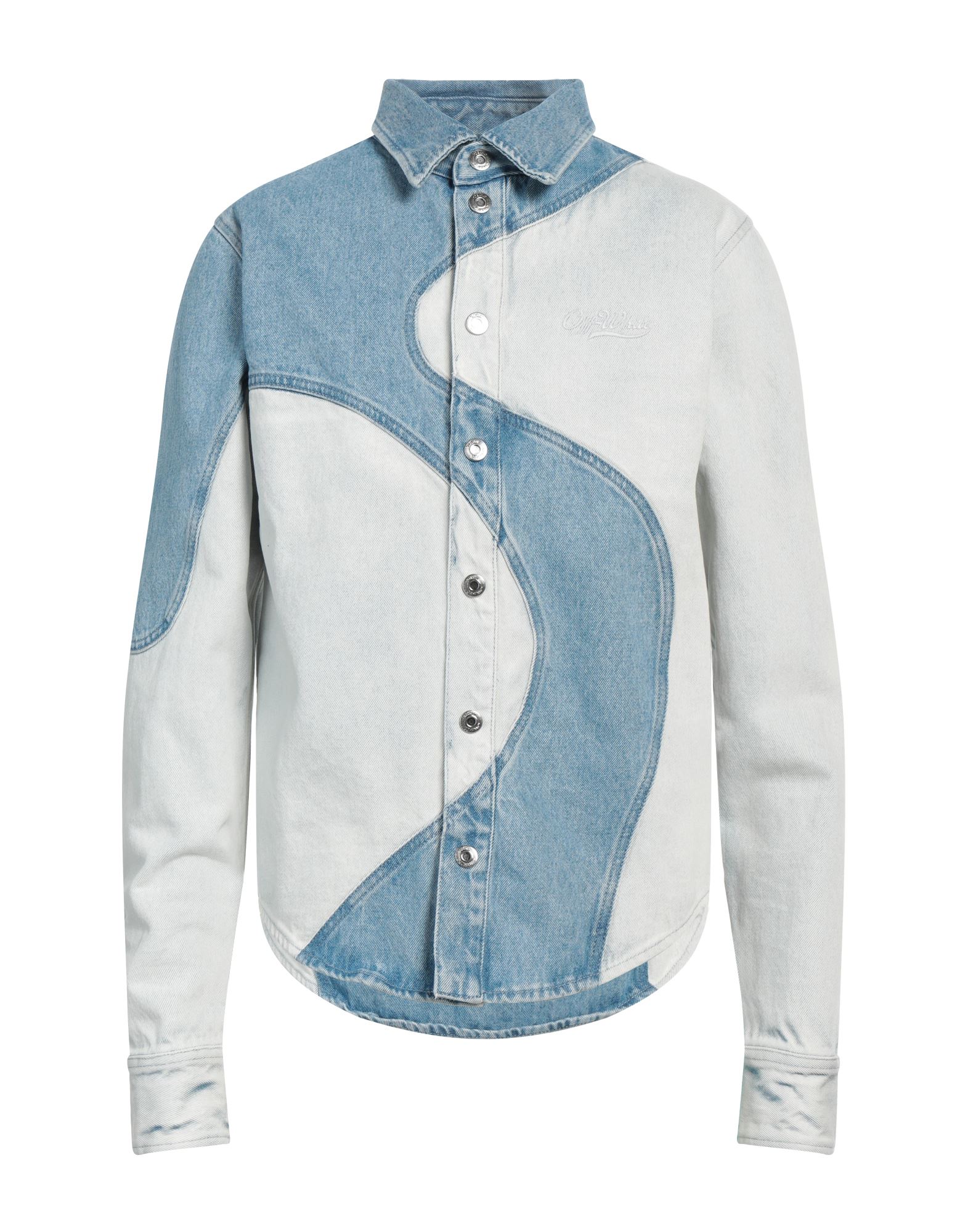 OFF-WHITE™ Jeanshemd Herren Blau von OFF-WHITE™