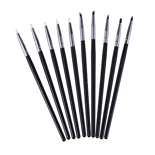 OFFIGAM 10 Stück Nagelstift mit weicher Spitze nail decoration silikonstift Nagelkunstwerkzeug Nageldekoration nailpen Nägel UV Punktierung Nagelprägestift Skulptur Stifte Holz Black OFFIGAM 10 Stück Nagelstift mit weicher Spitze nail decoration silikonstift Nagelkunstwerkzeug Nageldekoration nailpen Nägel UV Punktierung Nagelprägestift Skulptur Stifte Holz Black von OFFIGAM