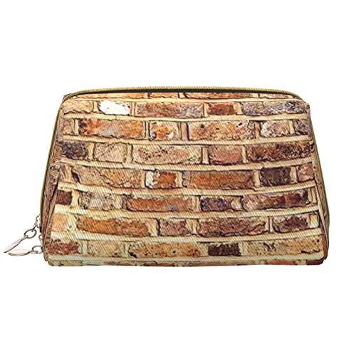 OGNOT Zen Design Schmetterling Kulturbeutel Reiseorganizer für Männer und Frauen, leichte Leder-Make-up-Tasche, große Kosmetiktasche, Industrie-Wand-Hintergrund, Einheitsgröße von OGNOT