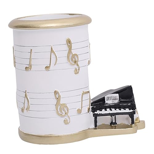 OHPHCALL 1stück Kreativer Notenlinien-penhalter Aus Resin Musikalischer Pinselbehälter Für Make-up Und Schreibutensilien Farbe Zufällig OHPHCALL 1stück Kreativer Notenlinien-penhalter Aus Resin Musikalischer Pinselbehälter Für Make-up Und Schreibutensilien Farbe Zufällig von OHPHCALL
