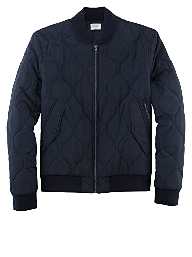 OLYMP Herren Steppjacke Level Five Sweat,Uni,Body fit,Marine 18,S von OLYMP