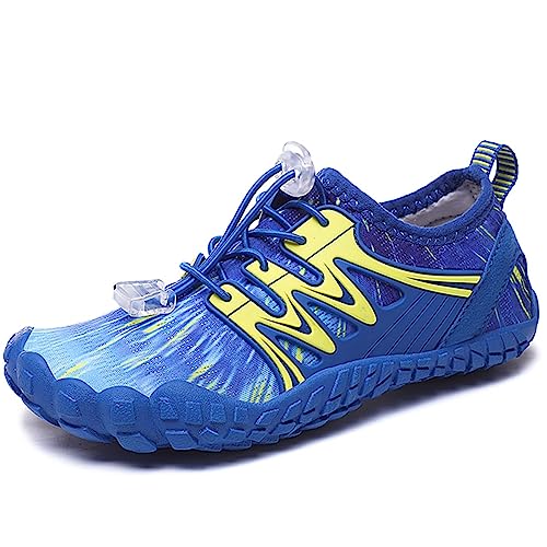 OLZYA Kinder Barfußschuhe Barfussschuhe Kleinkind Wasserschuhe Strandschuhe Schnell Trocknend Badeschuhe Unisex Aquaschuhe für Jungen Mädchen von OLZYA