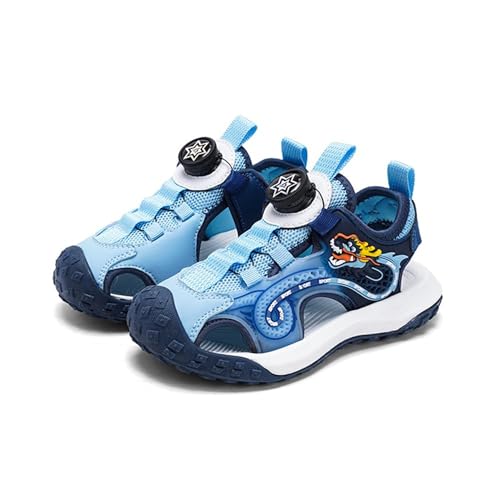 OLZYA Kinder Geschlossen Sandalen Jungen Mädchen Outdoor Sport Sandalen Wandern Wasserdichte Schuhe Abenteuer Sommer Strand Pool Sneakers 28-41 EU von OLZYA