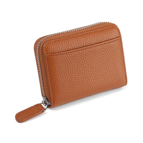 Kreditkartenetui Kartenetui, Kreditkartenetui, Organizer, Kartenetui, Brieftasche, Kartenetui, Bank für Frauen Männer (Farbe : Orange, Size : 10x2.5x8cm) von ONDIAN